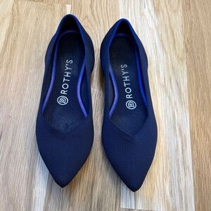 Rothy's Women's Navy Blue Flats